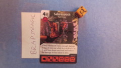 Marvel Dice Masters: Sabretooth, Survivor #86 (uncommon)