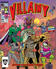 Villainy: Diabolical doom-dealing Doers of Dastardly Deeds card game mayfair
