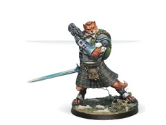 Infinity: PRESALE NA2 - McMurrough, Mercenary Dog-Warrior corvus belli