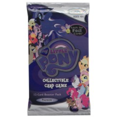 My Little Pony MLP CCG: Premiere Edition Set 1 booster pack collectible card game