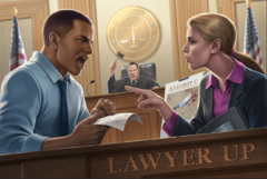 Lawyer Up: board game rock manor games