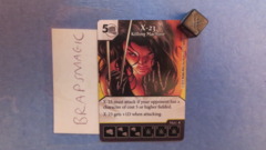 Marvel Dice Masters: X-23, Killing Machine #121 (rare)