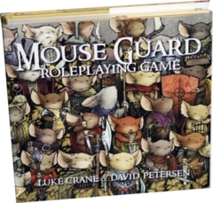 Mouse Guard RPG: base/core rulebook hardcover (2nd edition)