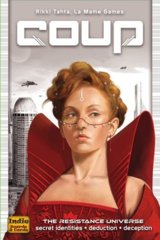Coup: base/core card/board party game