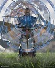 MTG: Core Set 2021 M21 lenticular Teferi promo store poster