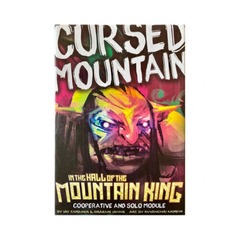 In the Hall of the Mountain King: Cursed Mountain solo/coop expansion board game burnt island games