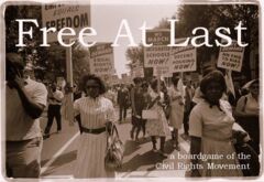Free At Last: Civil Rights board game dietz foundation games