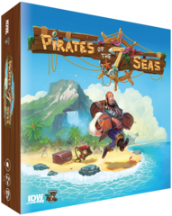 Pirates of the 7 Seas: card board game IDW