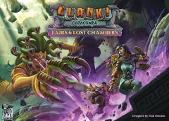 Clank! Catacombs - Lairs & Lost Chambers expansion deck building game dire wolf digital