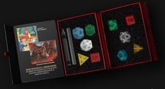 D&D 50th Anniversary Dice: PRESALE Retro Replica and Modern Inspired Set (10)