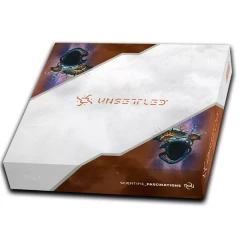 Unsettled: Scientific Fascinations module expansion board game orange nebula