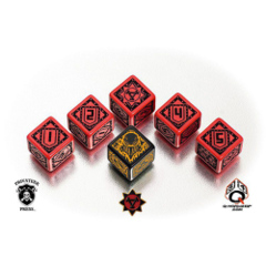 Warmachine: Khador faction dice set Q-Workshop
