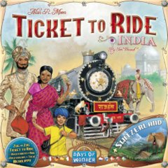 Ticket to Ride: India expansion board game days of wonder