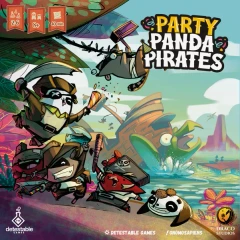 Party Panda Pirates: PRESALE board game draco studios