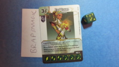 Dungeons & Dragons Dice Masters: Elf Wizard, Lesser Harper (common)