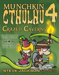 Munchkin: Cthulhu 4 (Crazed Caverns) board game steve jackson games 1465