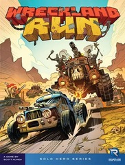 Solo Hero Series: PRESALE Wreckland Run board game renegade studios