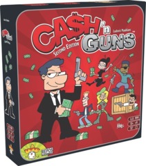 Cash and Guns: 2nd edition base/core board game admodee