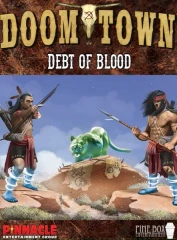 Doomtown: Debt of Blood expansion board game pinebox entertainment