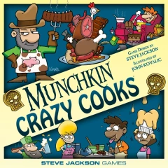 Munchkin: Crazy Cooks board game steve jackson games