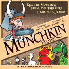 Munchkin: Deluxe board game steve jackson games
