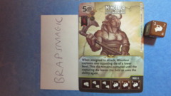Dungeons & Dragons Dice Masters: Minotaur, Paragon (rare)