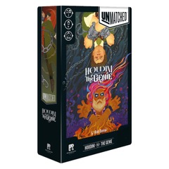 Unmatched: board game Houdini vs. The Genie expansion