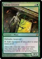 Sylvan Caryatid buy-a-box FOIL promo Theros