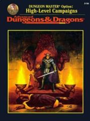 AD&D Dungeons & Dragons RPG: Dungeon Master Option - High-Level Campaigns 2nd edition TSR