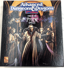 Advanced Dungeons & Dragons RPG 2nd edition: Deck of Priest Spells TSR