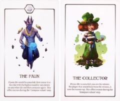King of 12: board game 8 card promo pack (The Faun, Collector, etc)