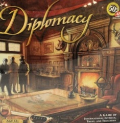 Diplomacy - 50th anniversary edition: board game avalon hill