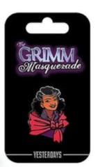 The Grimm Forest: The Grimm Masquerade Red Riding Hood pin promo board game skybound