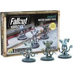 Fallout - Wasteland Warfare: Mr. Handy Pack miniatures modiphius