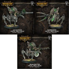 Warmachine: Cryx Desecrator/Harrower/Leviathan helljack 34077