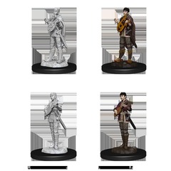 Dungeons And Dragons: Nolzur's Marvelous Unpainted Miniatures - W7 Female Half-Elf Bard