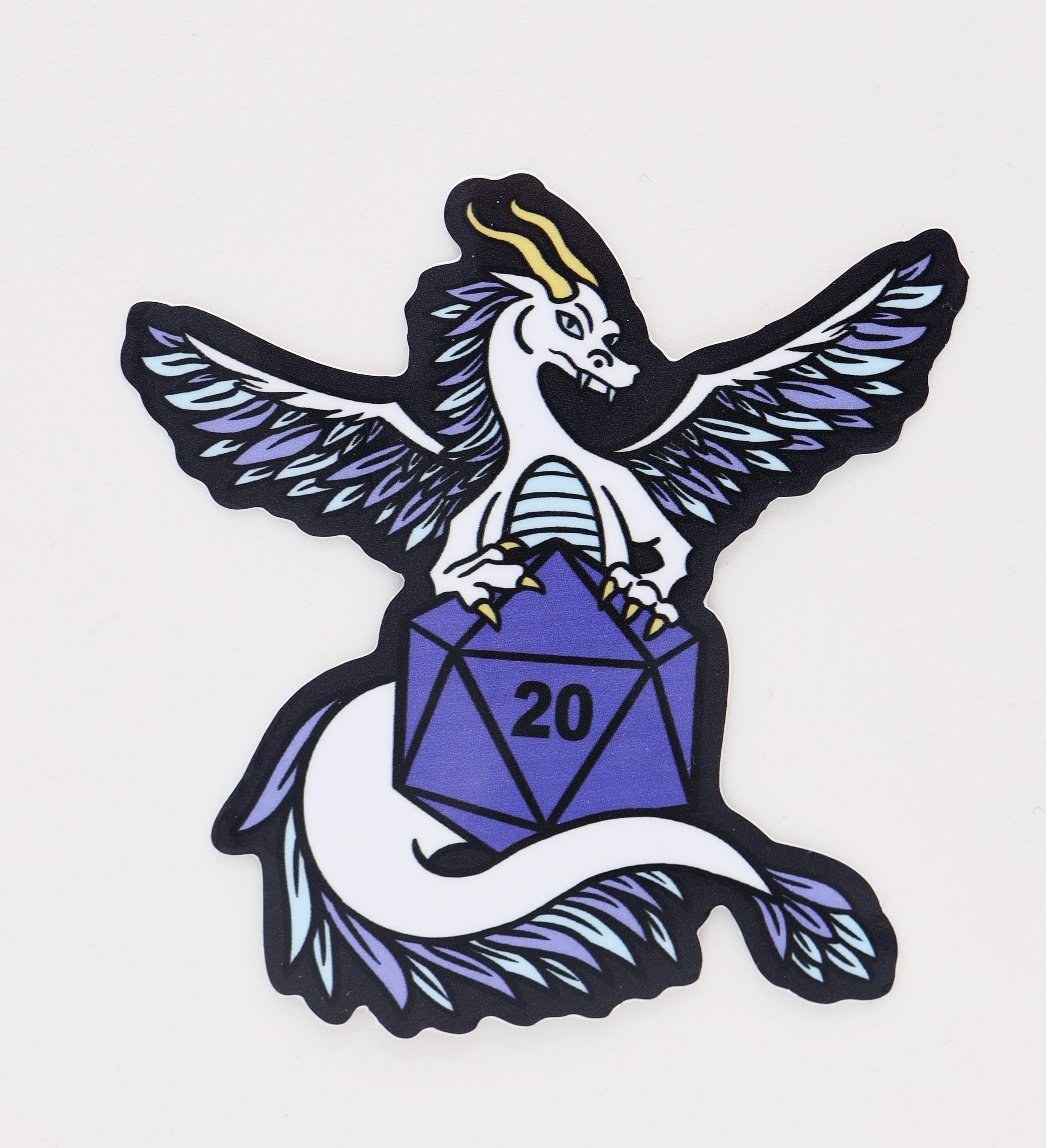 Foam Brain Games - Dice Dragon Sticker: Air
