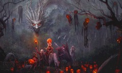 Dragon Shield Playmat + Tube: Halloween 2022