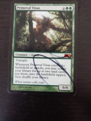 Primeval Titan - SIGNED (black sharpie)