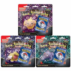 Pokemon Scarlet & Violet - Paldean Fates Tech Sticker Collection 3 Pack Blister
