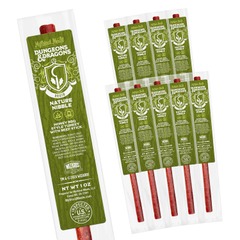 Mythical Meats: Dungeons & Dragons Snack Sticks - Druid Nature Nibble (Honey BBQ Style Turkey with Beef Stick)