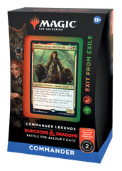 Commander Legends: Battle For Baldur's Gate Exit From Exile Commander Deck