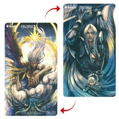 Ultra Pro: Magic The Gathering: Universes Beyond: Final Fantasy: Double Sided Playmat Sephiroth
