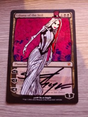 Liliana of the Veil - Signed Altered Art 001