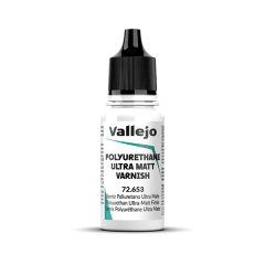 Auxiliaries: Polyurethane Ultra Matt Varnish 18 ml