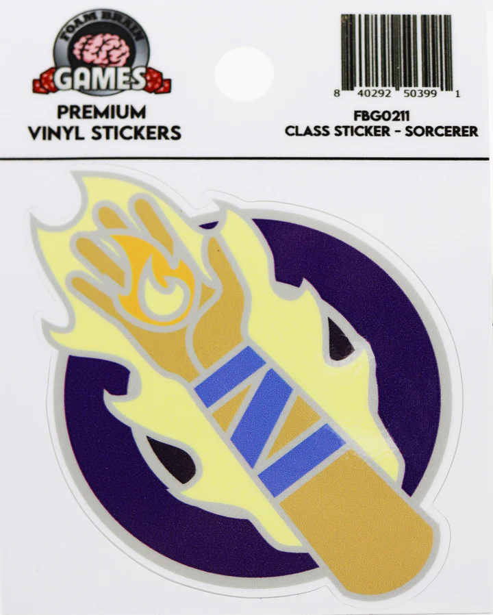Foam Brain Games - Class Sticker: Sorcerer