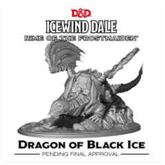 D&D Dungeons and Dragons - Icewind Dale Rime of the Frostmaiden: Dragon of Black Ice