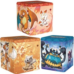 Pokemon TCG: Stacking Tins (Fighting, Fire, and Darkness)