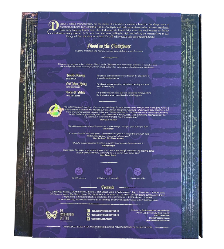 Blood on the Clocktower Board Game
