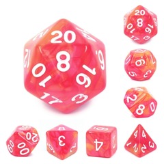 Foam Brain Games - Grapefruit RPG Dice Set